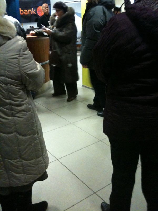 Очереди в Swedbank